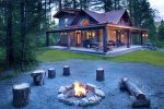 Exterior with Firepit